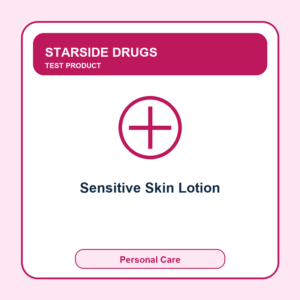 TEST - Sensitive Skin Lotion