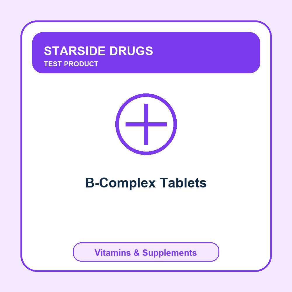 TEST - B-Complex Tablets