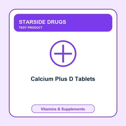 TEST - Calcium Plus D Tablets