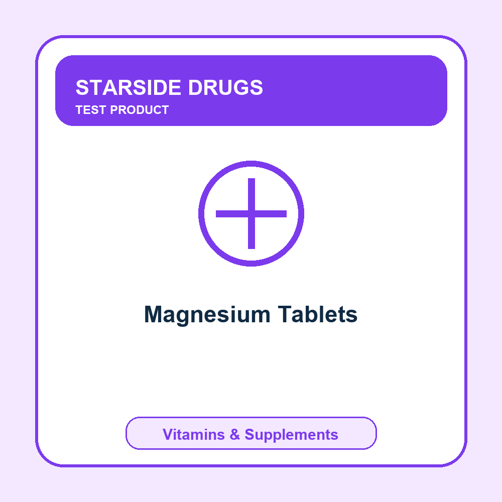 TEST - Magnesium Tablets