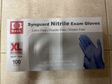 BASiC SYNGUARD NITRILE EXAM GLOVES (XL) 100/ BOX (NGPF7004)