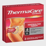 ThermaCare Menstrual Cramps Pain Relief Heat Wraps - 3 ct