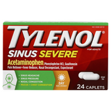 Tylenol Sinus Severe Non-drowsy Pain & Congestion Relief Caplets - Acetaminophen - 24ct