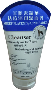 Sheep Plancenta Acne Faded Cleanser, Refreshing & Whitening 5.68 oz (168g) Deity America Brand
