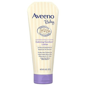 Aveeno Baby
Calming Comfort Moisturizing Non-Greasy Lotion Lavender Vanilla8.0oz