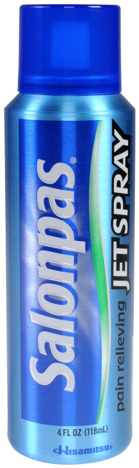 SALONPAS PAIN RELIEF JET SPRAY 4OZ