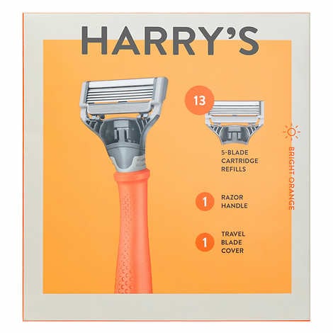 Harry's Truman Razor Handle + 13 Cartridges