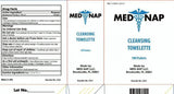 MED NAP Towelette Obstetrical AlcFr/BZK Cl .4% 5x7 Ctrs Dsp 100