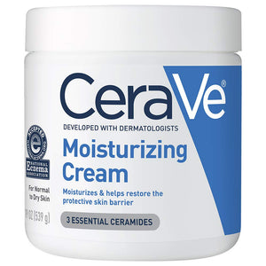 CeraVe Moisturizing Cream, Face and Body Moisturizer, 19 oz (539 g)