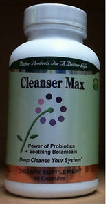 Cleanser Max (60 Capsules) Confidence USA Brand, Deep Cleanse Your System, Provides Dietary Fiber,  排毒配方, 提供膳食纖維 60粒