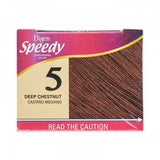 美源 Bigen Brand Speedy Conditioning Color Kit (#5 Deep Chestnut) 2.82 oz (80g)