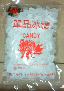 Peony Brand Rock Sugar (Bing Tang) 14 oz  牡丹牌 單晶冰糖 14安士