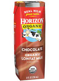 Horizon Organic Lowfat Milk, Chocolate, 8 fl oz