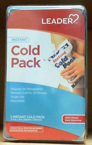 Leader Brand Instant Cold Pack, 6"x8", Single  速冷包 6"x8"