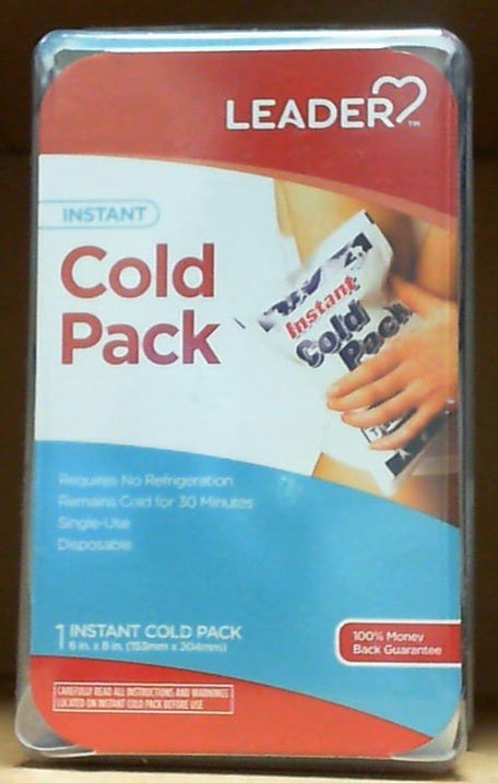 Leader Brand Instant Cold Pack, 6