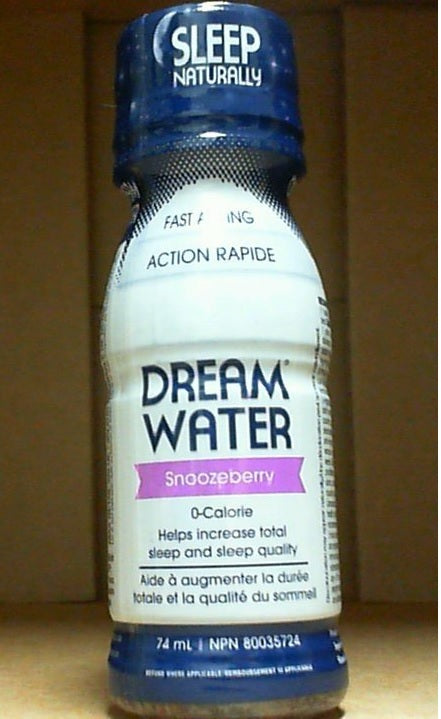 Dream Water Brand Sleep Easy, Snoozeberry 74 mL  輕鬆自然睡眠