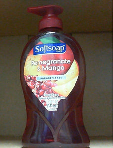 Softsoap Brand Liquid Hand Soap, Pomegranate and Mango, 11.25 Fl oz (332 mL)  洗手液, 石榴和芒果香味
