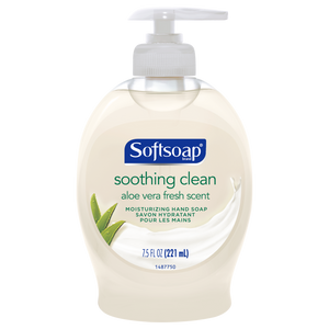 Softsoap Soothing Clean 5.5 fl oz 芦荟洗手液 162 ml