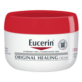Eucerin Brand Original Healing Rich Cream, Extremely Dry, Compromised Skin, Dermatological Skin Care 4 oz (113g)  修復霜, 皮膚護理極度乾燥, 受損的皮膚