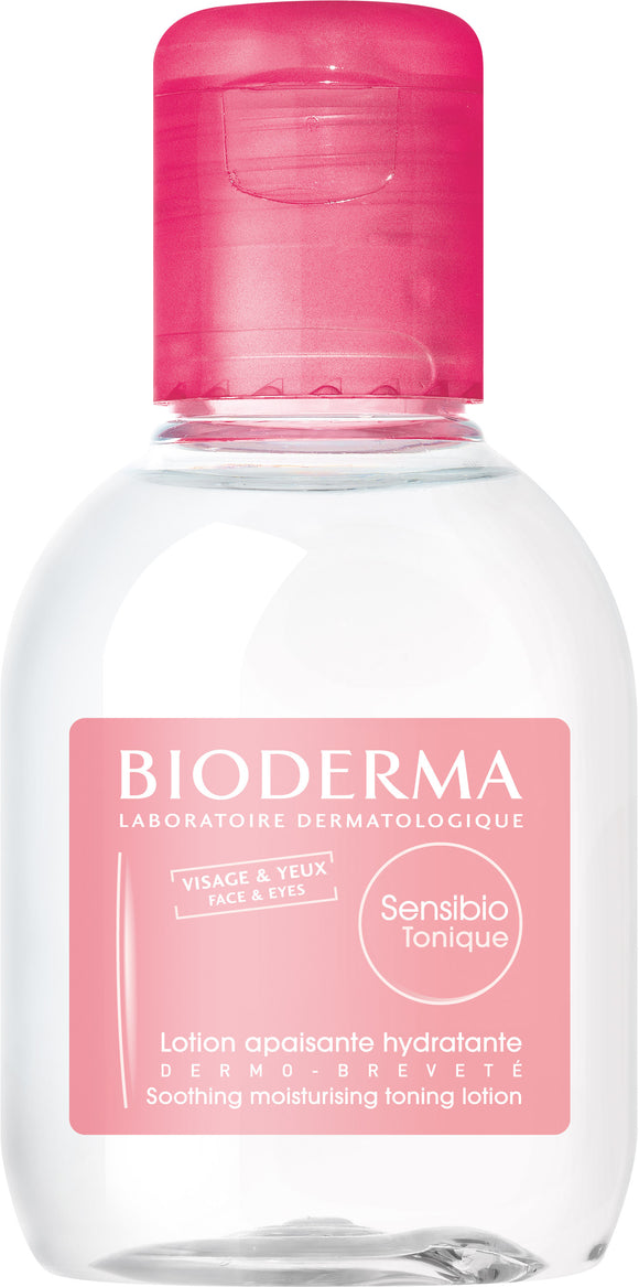 Bioderma Brand Sensibio Moisturizing Toner for Normal to Dry Sensitive Skin 3.33 Fl oz  保濕爽膚水, 適合中性至乾性敏感肌膚