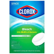Clorox Brand Automatic Toilet Bowl Cleaner, 6 Tablets  馬桶清潔劑 6包