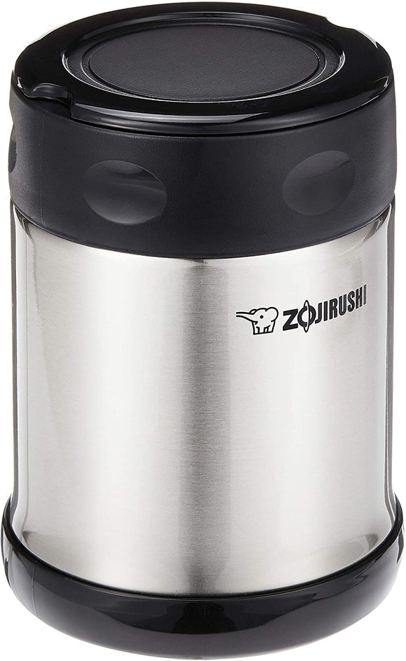 Zojirushi Brand Stainless Steel Insulated Food Jar, 11.8 oz (0.35 L) Black #SW-EAE35XA  象印牌 不銹鋼保溫食品罐 0.35升