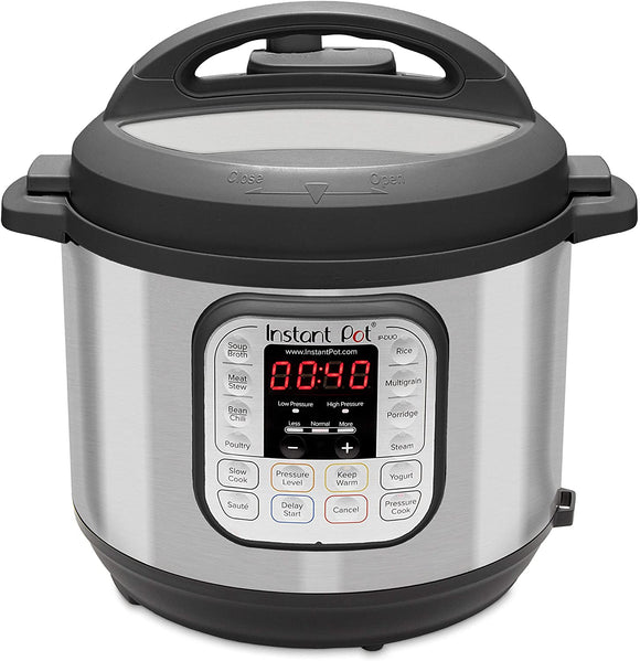 Instant Pot (Duo) Brand 7-in-1 Programmable Pressure Cooker, 6 Quart/1000W, Stainless  7合1多工能電壓力鍋, 6夸脫