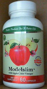 Modelslim Brand Appetite Control with Apple Cider Vinegar, 60 Capsules  健美丸, 含蘋果酒醋, 食慾控制 60粒
