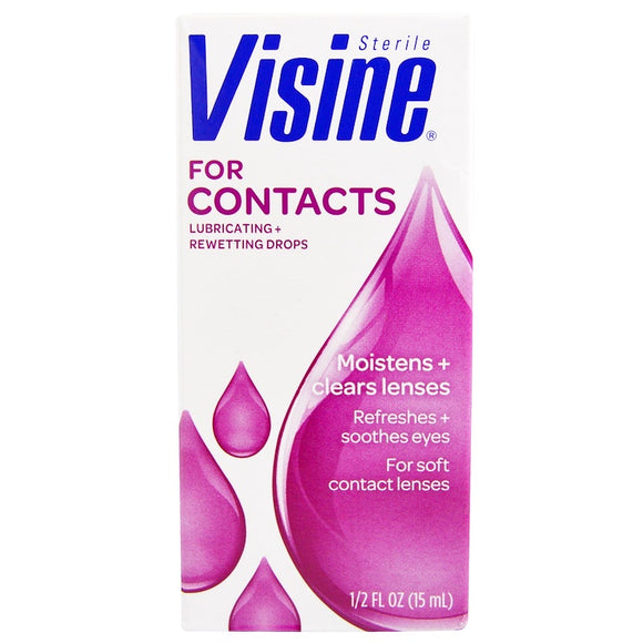 VISINE持续滋润隐形眼镜专用滴眼液15ml