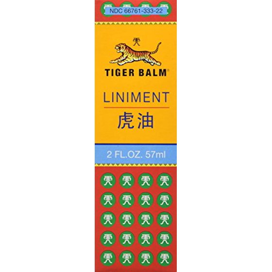 Tiger Balm Pain Relieving Liniment Non-Staining-2 Oz