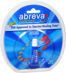 Abreva Cold Sore/Fever Blister Treatment 0.07oz 唇疱疹/发烧疱药膏 2g