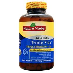 Nature Made Triple Flex Triple Strength + D3 200 caplets