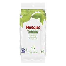 Huggies Natural Care Sensitive Wipes 16 Ea