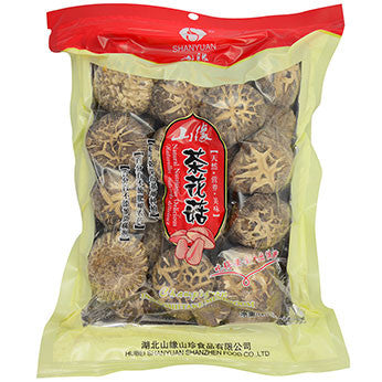 Shan Yuan Brand DRIED MUSHROOM 200g  山緣牌 珍珠花菇 200克