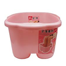 INOMATA ASHIYU SENKA FOOTBATH BUCKET PEARL PINK