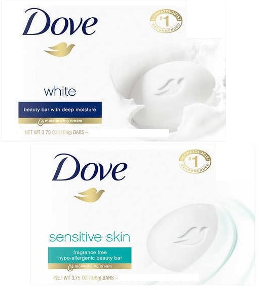 Dove Sensitive Skin Bar Soap 3.75 oz