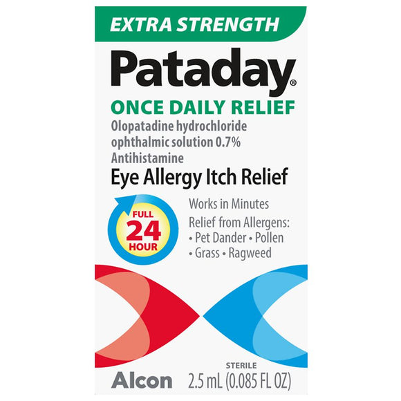 Pataday Once Daily Relief Extra Strength Allergy Drops - 0.085 Fl Oz ...