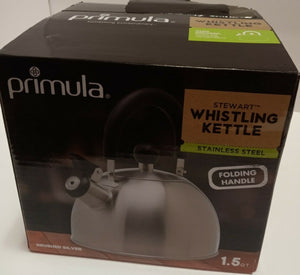 Primula Stewart 1.5 QT Whistling Kettle - Stainless Steel   水煲 1.5夸脫