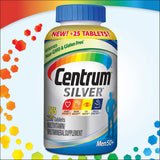 Centrum Silver Brand Men 50+, Multivitamin Multimineral Tablet, 75 Tablets  男性複合維生素多種礦物質片