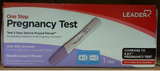 Leader Brand ONE STEP Pregnancy Test, 1 Test  驗孕棒