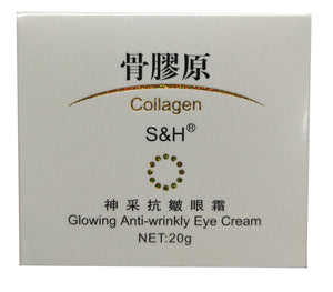 Collagen S&H Glowing Anti-wrinkly Eye Cream 20g