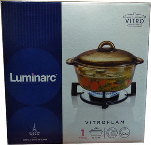 Products Luminarc Brand 2 L/2 Qt Blooming Heat-resistant Glass Casserole (N7572) 耐熱玻璃砂鍋 2升/2夸脫