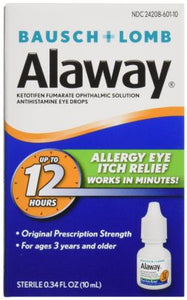 Bausch+Lomb Always Brand Antihistamine Eye Drops 0.34 fl oz 博士伦 止痒眼药水 10 ml