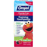 Orajel Brand Training Toothpaste, Berry Fun 1.5 oz 儿童不含氟练习型牙膏 混合莓类味 42.5g