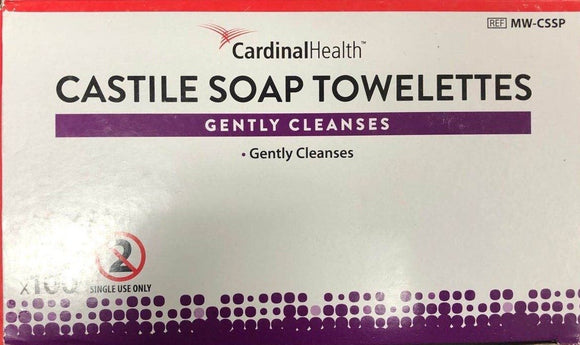 Cardinal Health Castile SoapTowelettes 清洁消毒纸 100 pieces 片