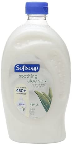 Softsoap Soothing Clean Hand Soap with Aloe 32 fl oz 洗手液 芦荟味 946 ml