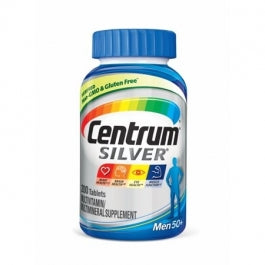 Centrum Silver Brand Men 50+ Multivitamin Tablets - 200ct  善存片 银版 男士50岁以上 200粒装