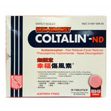 Fortune COLTALIN-ND (Non-Drowsy) Cold & Flu Formula 36 Tablets