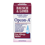 Opcon A Bausch & Lomb Allergy Relief Eye Drops - 0.5oz