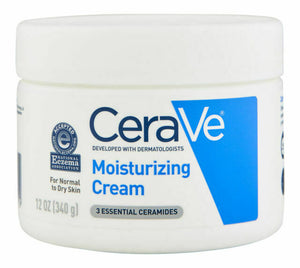 CeraVe Moisturizing Cream, Face and Body Moisturizer, 12 oz (340 g)